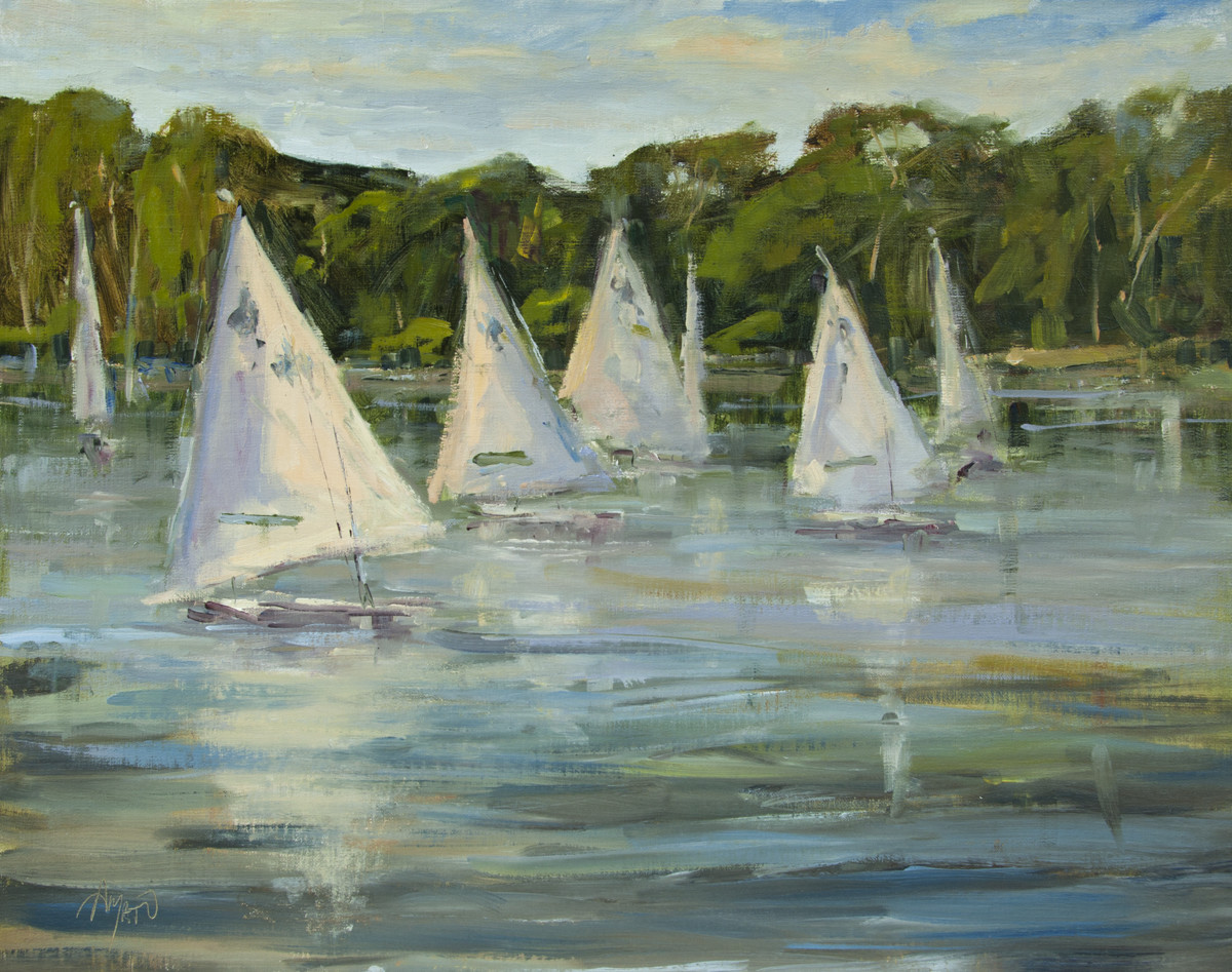 Setting Sail II by Stephanie Amato 