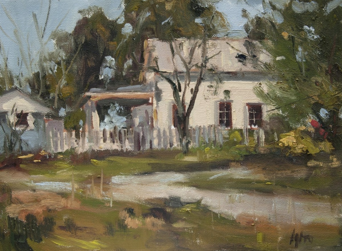 The Country Farm at West Milford Farm (Framed) by Stephanie Amato, Image 1.