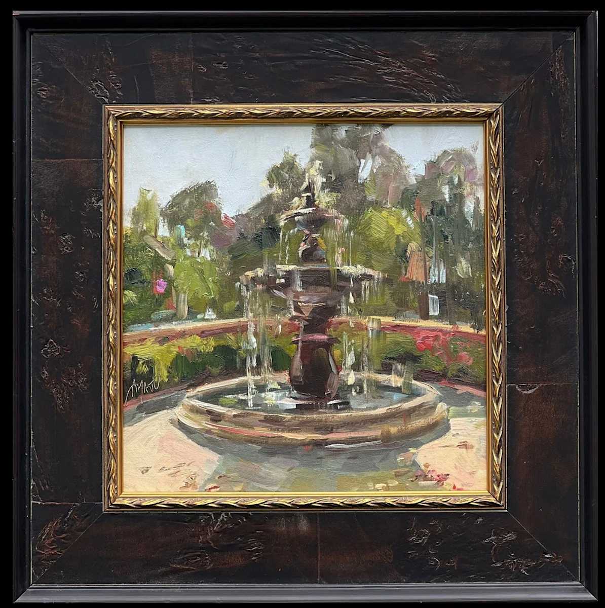 Garden Fountain by Stephanie Amato, Image 1.