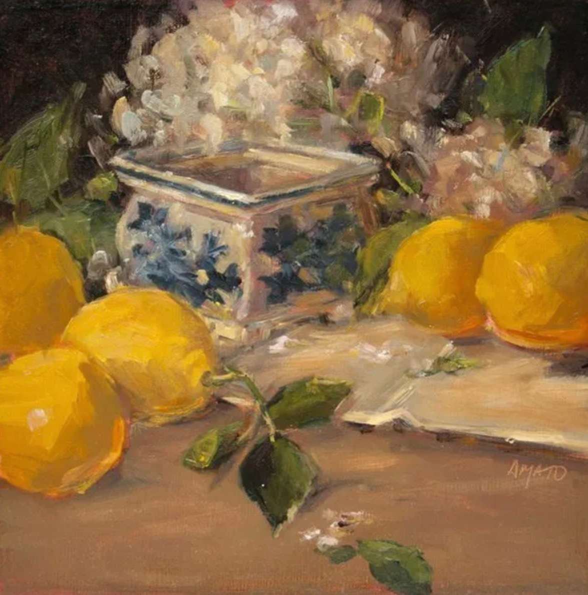 White Blue and Yellow by Stephanie Amato, Image 1.