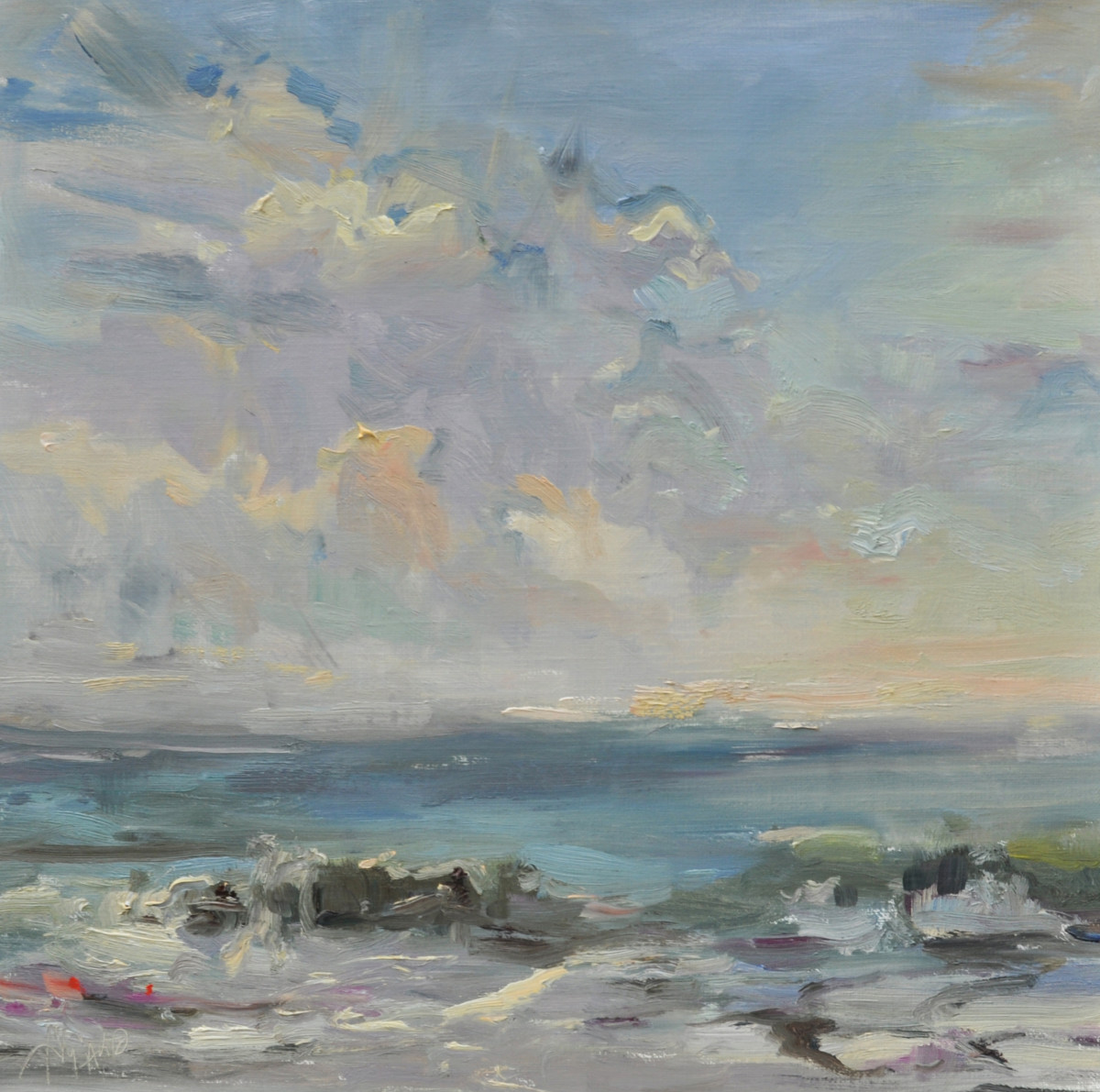 Stormy Morning by Stephanie Amato 