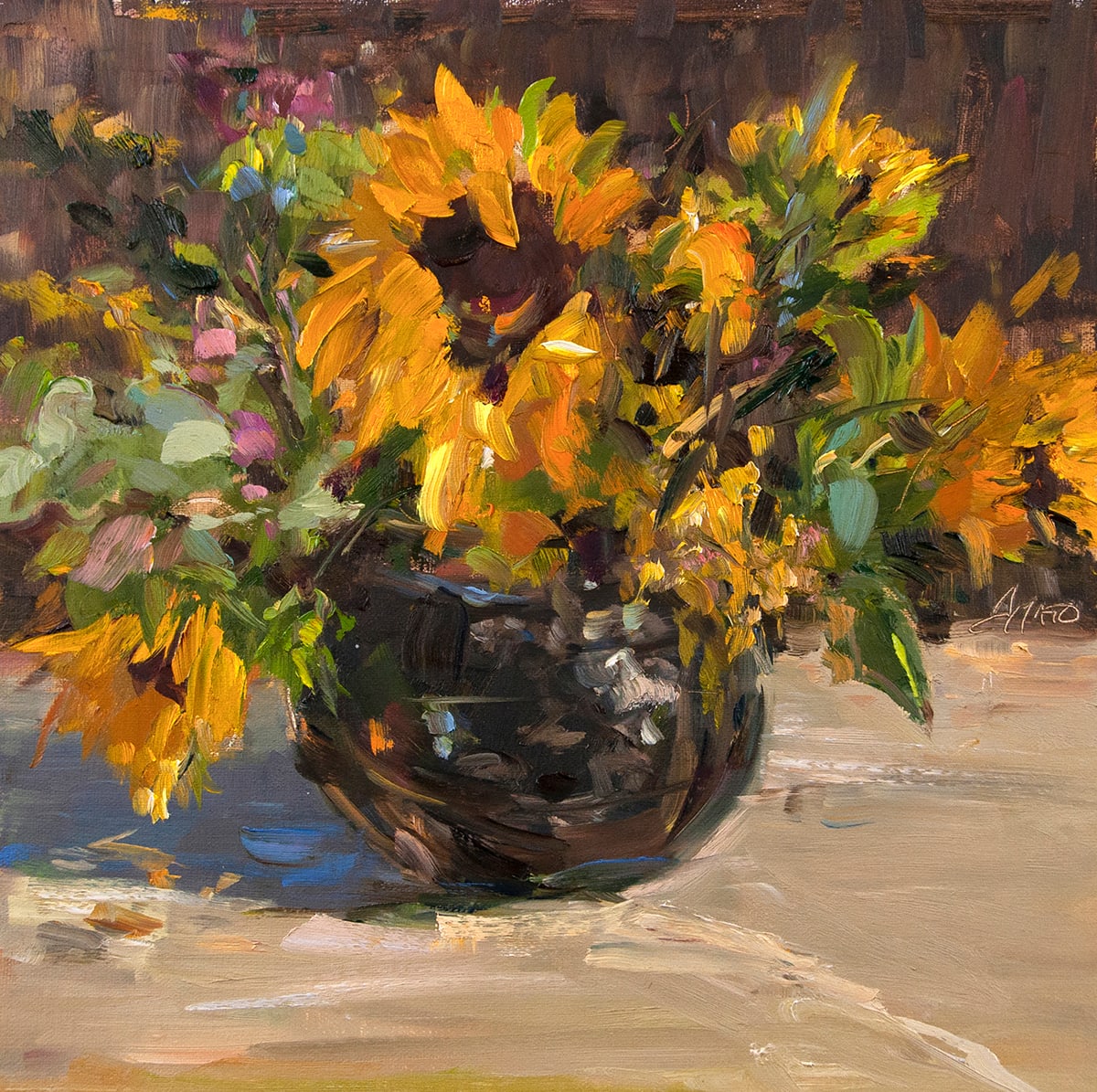 A Sunshine Bouquet by Stephanie Amato 