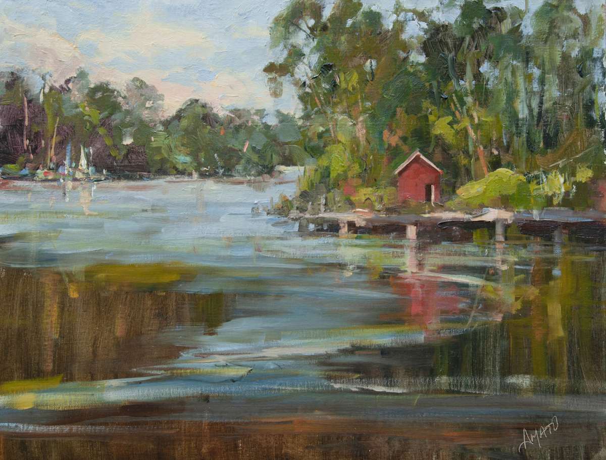The Red Barn by Stephanie Amato, Image 1.