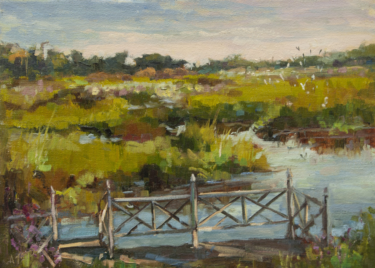 Tidal Marsh by Stephanie Amato 