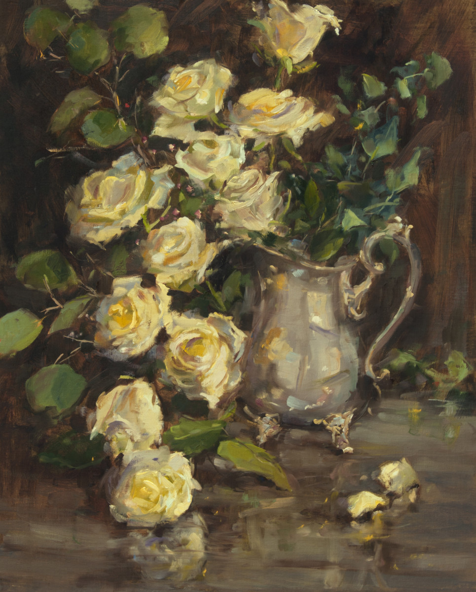 Trailing Roses by Stephanie Amato 