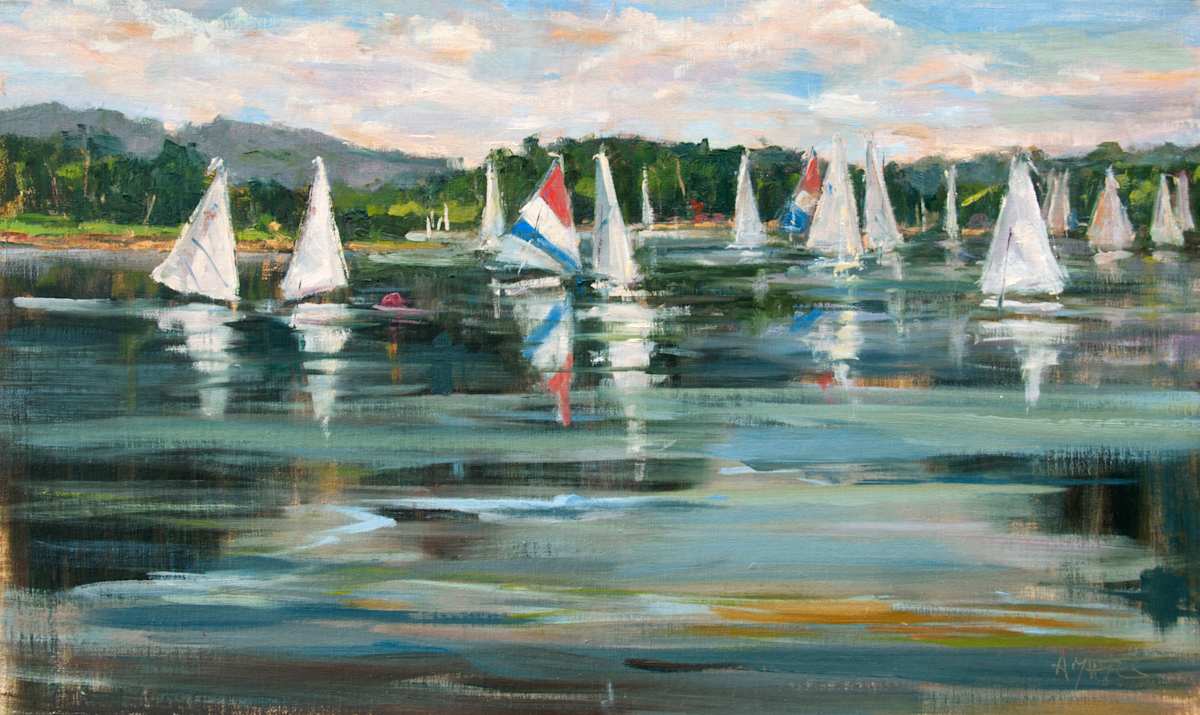 Wednesday Evening Regatta by Stephanie Amato, Image 1.