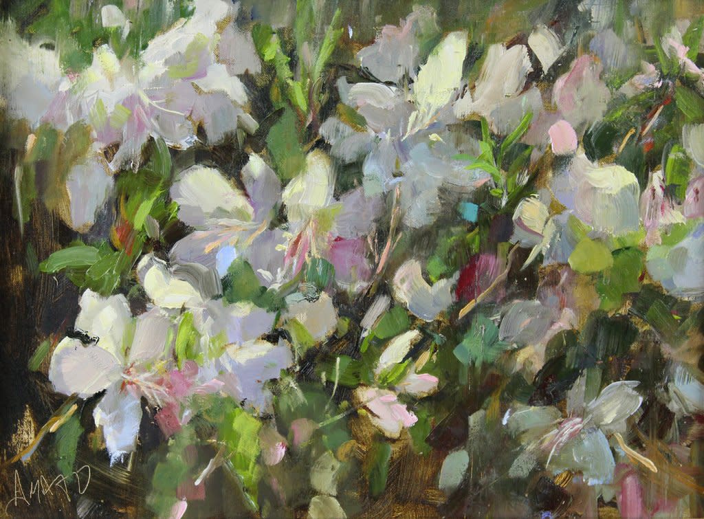 Spring Azaleas (Framed) by Stephanie Amato 