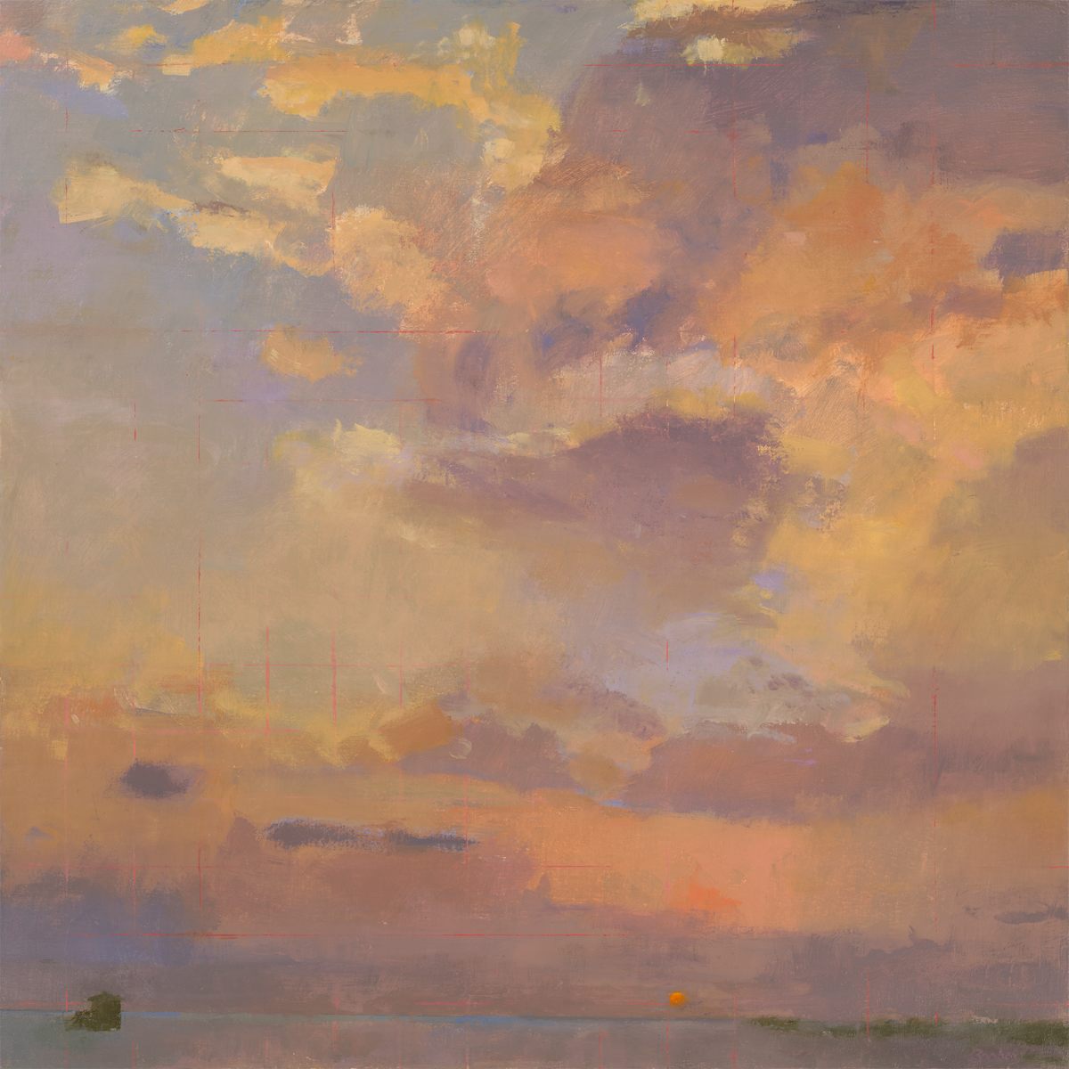 Lido End of Day by Lucy Barber 