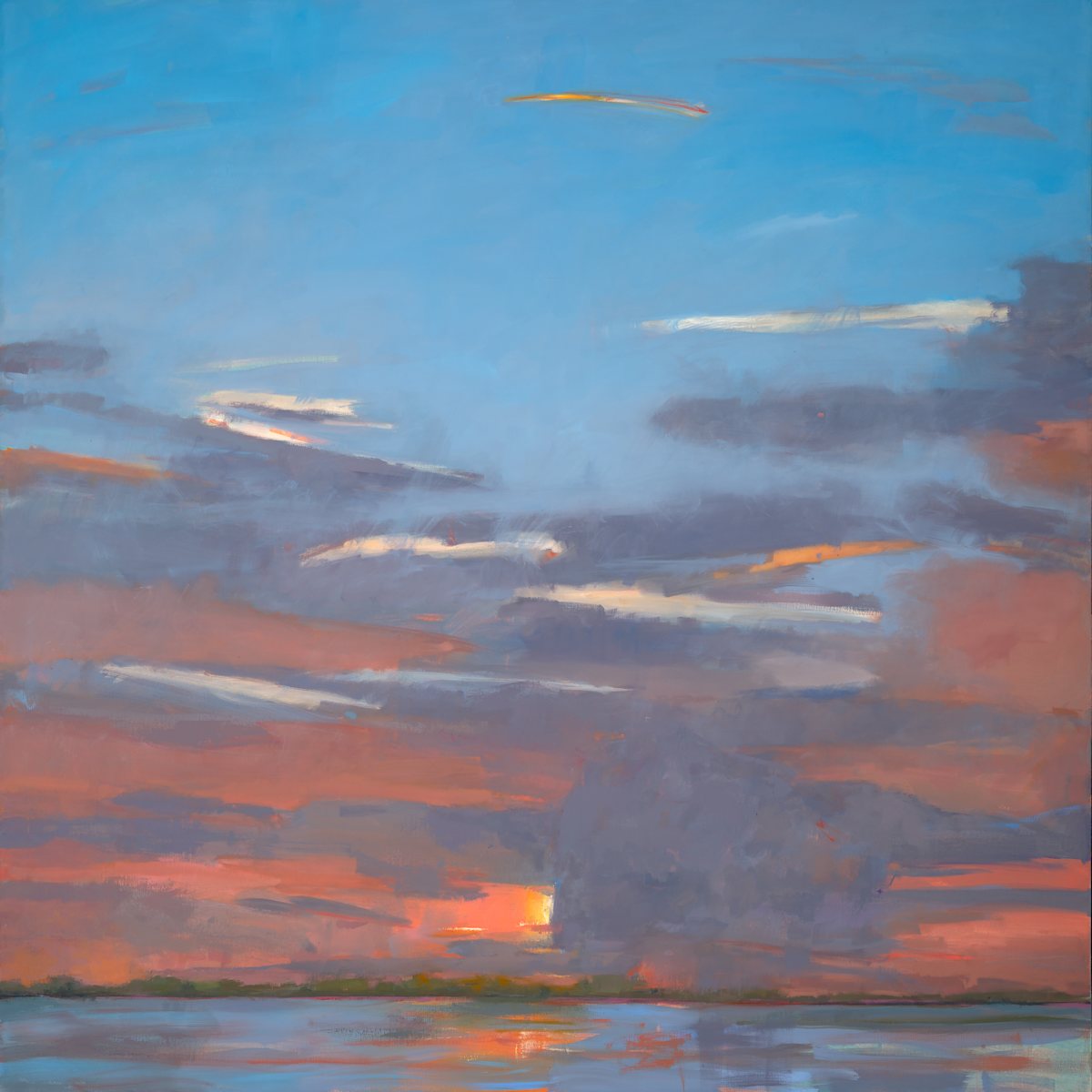 Orange Sun by Lucy Barber 