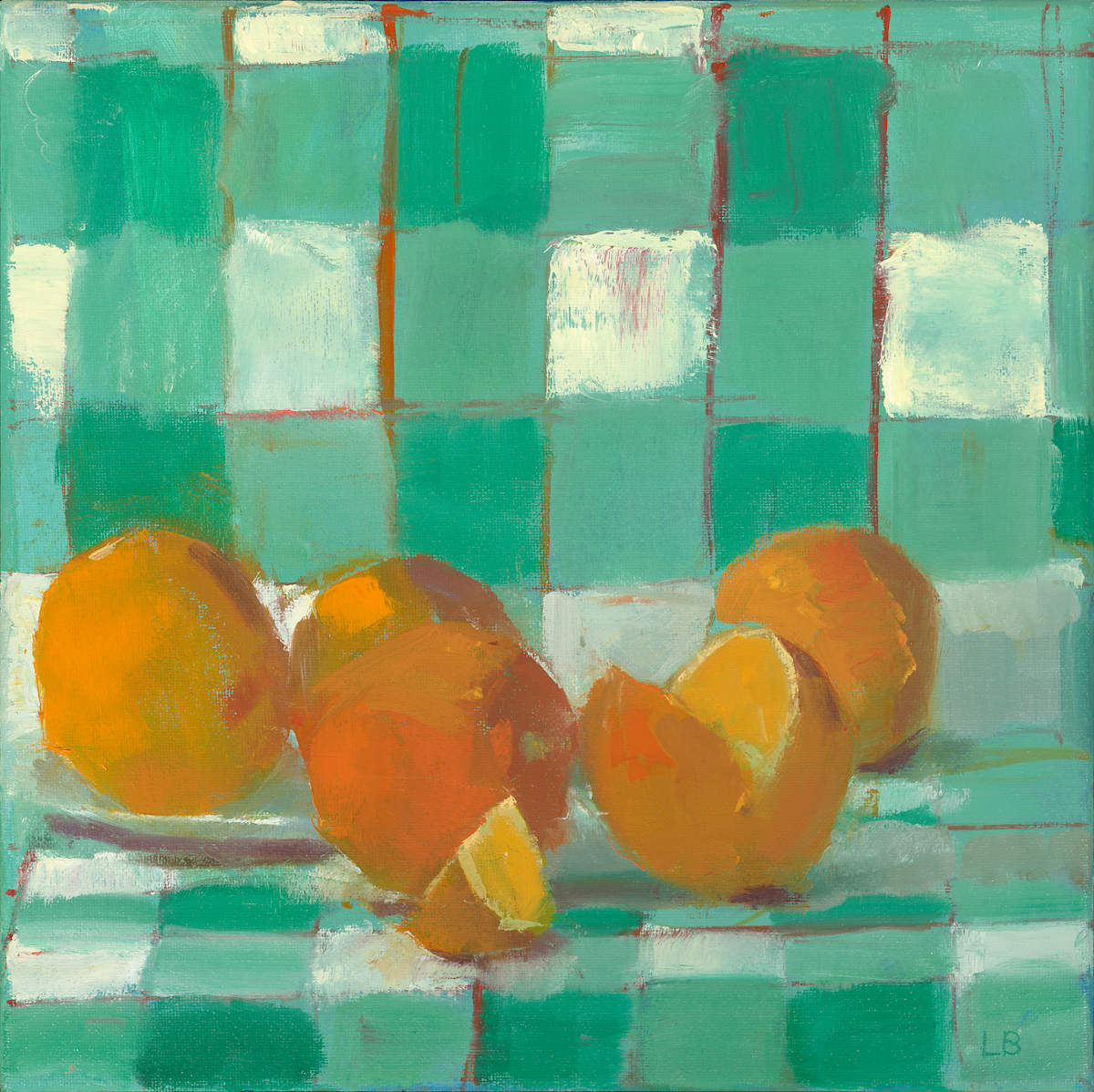 Five Oranges by Lucy Barber 