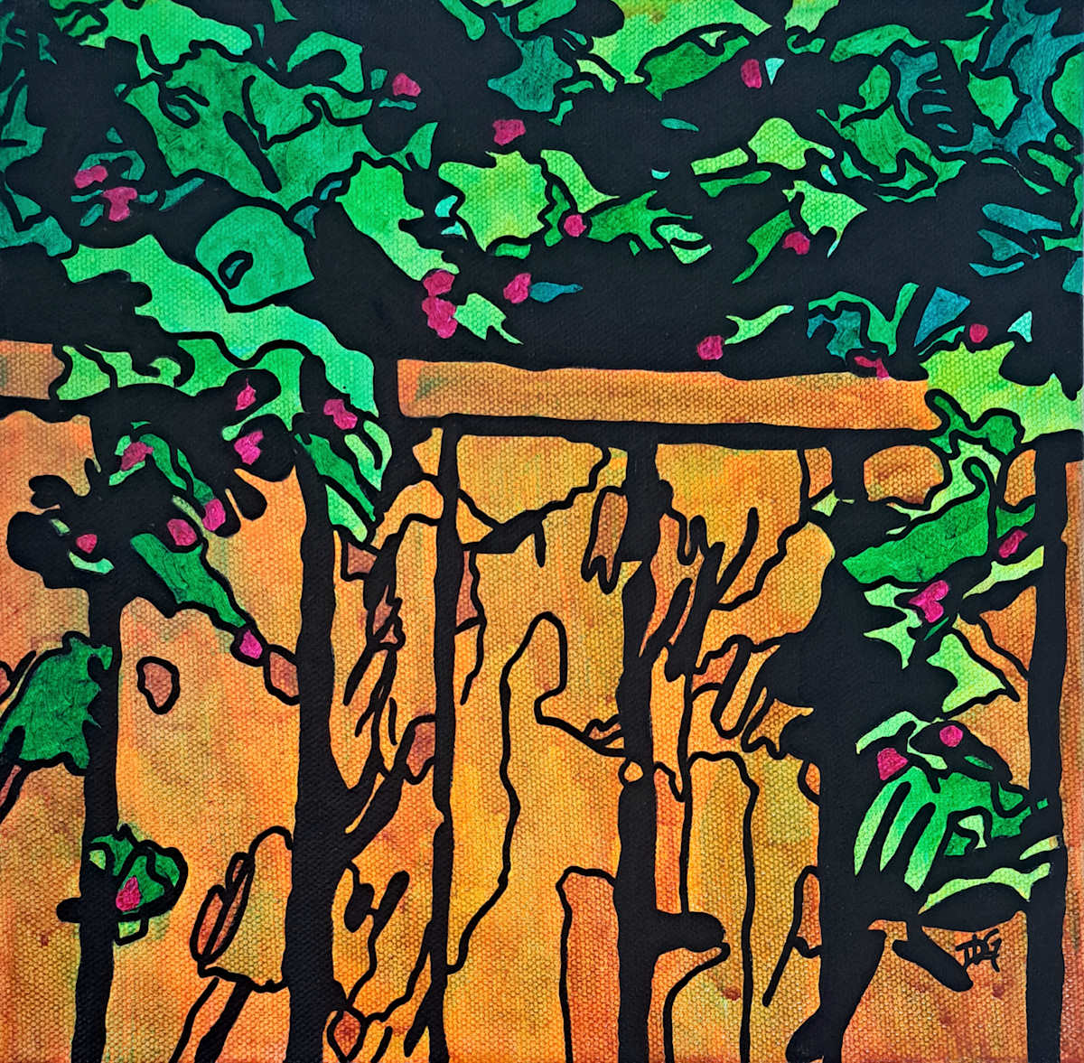 Garden Fence by Dusti Gomery 