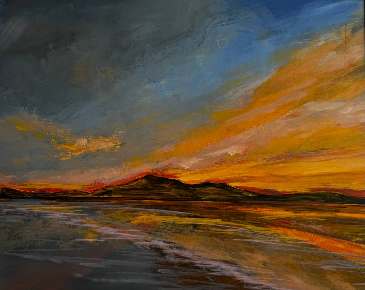 Golden Clouds Over Barra by Susie Collingbourne, Image 2.
