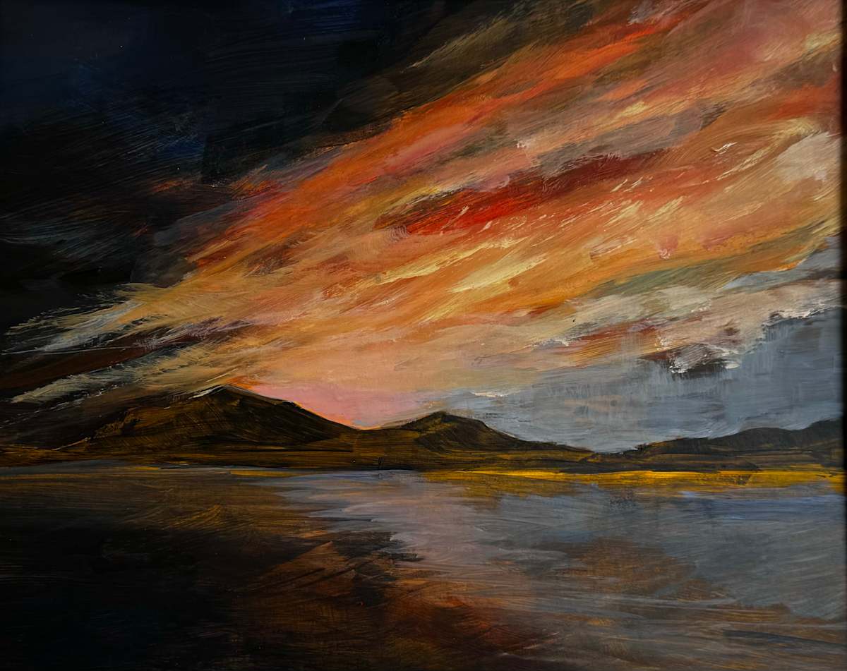 Towards Barra at Sunset by Susie Collingbourne, Image 1.
