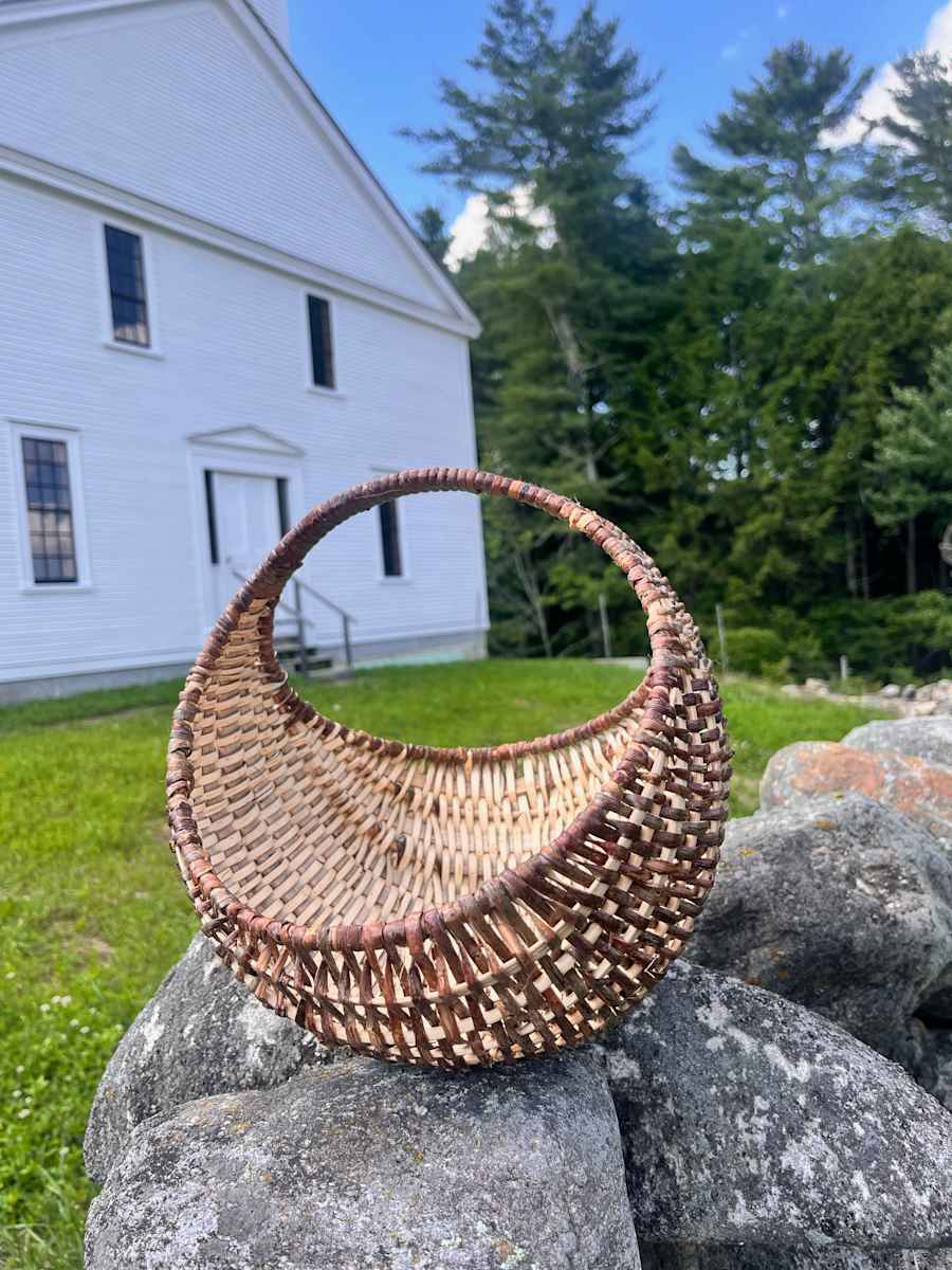 White Oak Frame Basket by Eric Stark, Image 6.