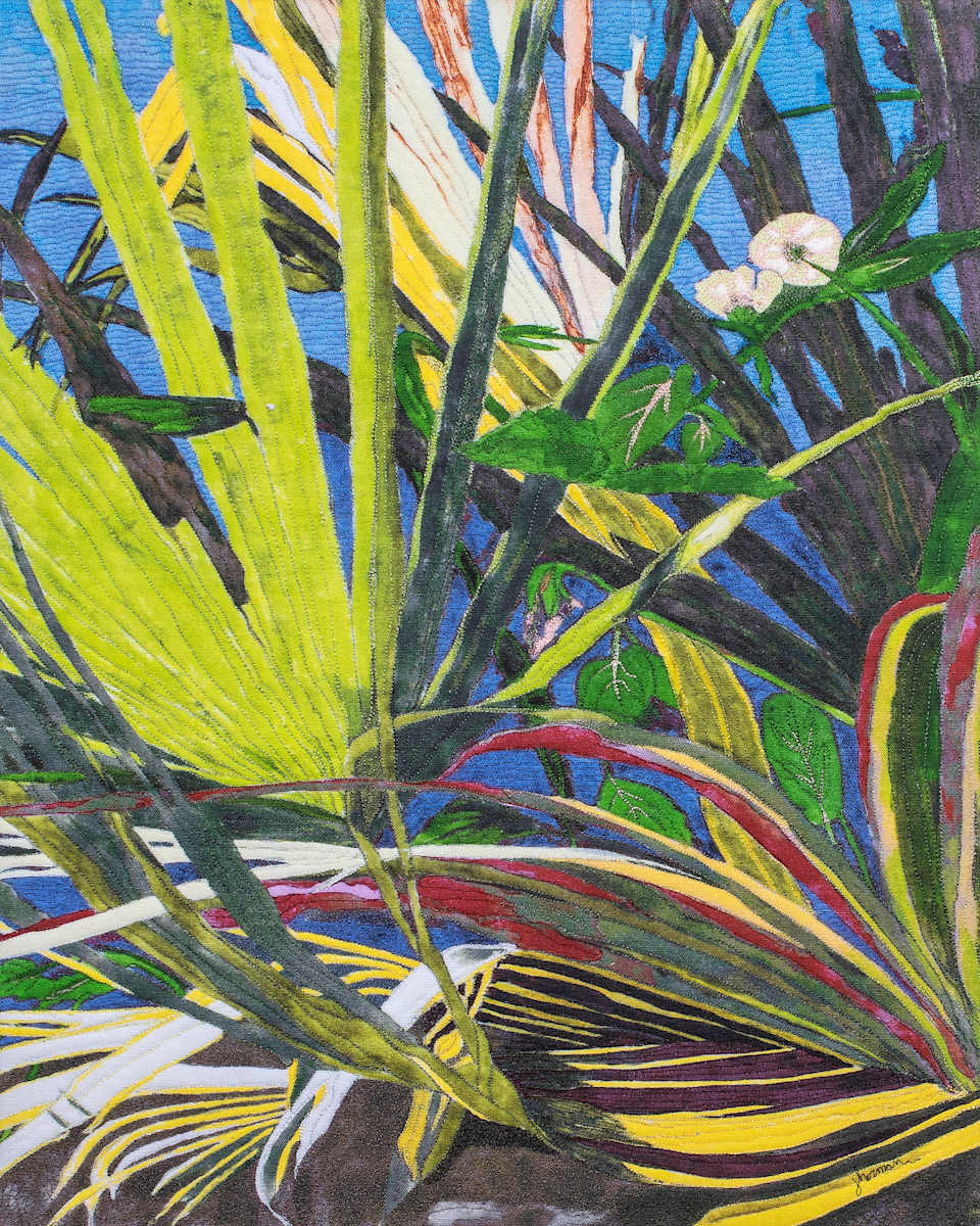 Fern Pond by Janet Herman  Image: Pond weeds made spectacular. 