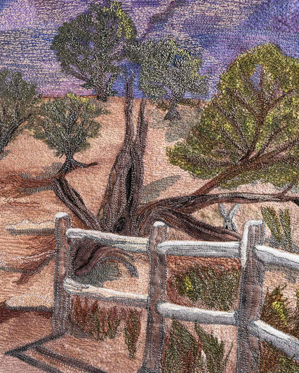 Jackrabbit Hiding by Janet Herman, Image 1.