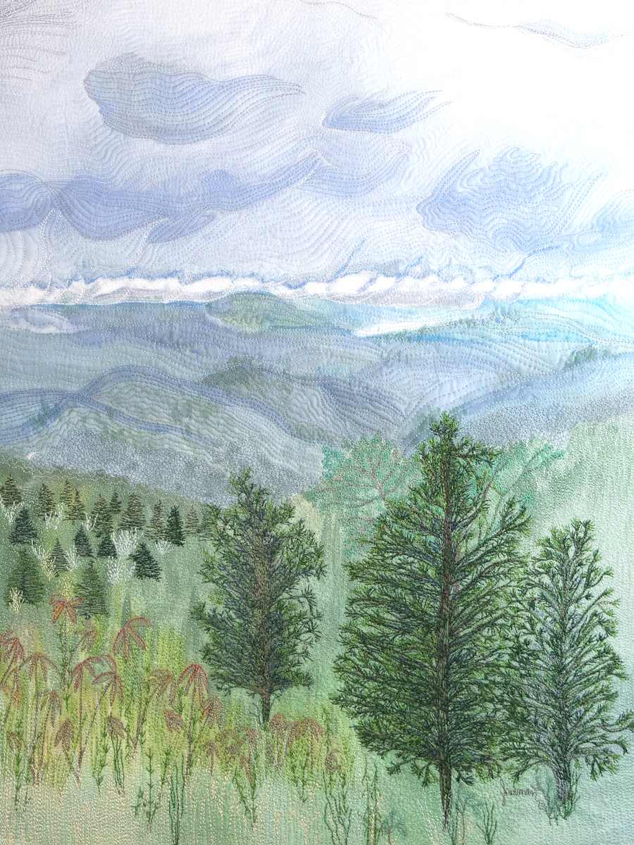 The Blue Ridge by Janet Herman  Image: Paper reproduction may be available in other collection