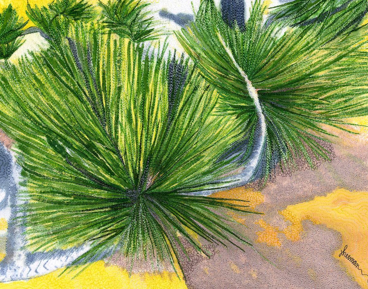 Poetic Pine #1/5 Reproduction by Janet Herman  Image: The soothing sound of wind wafting through pine trees. 