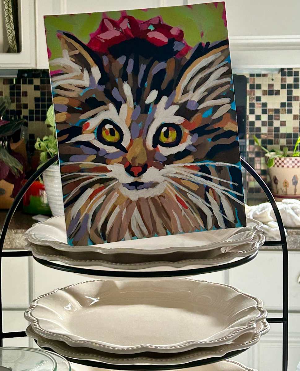 Christmas Kitty by Kimberly Smitherman, Image 1.