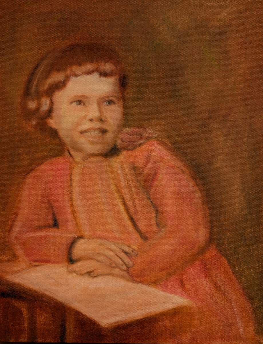 Susan's mom by Hanna Bordewijk  Image: Finished portrait 