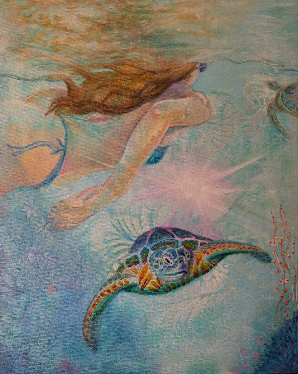 Silent Companions by Hanna Bordewijk  Image: Finished painting