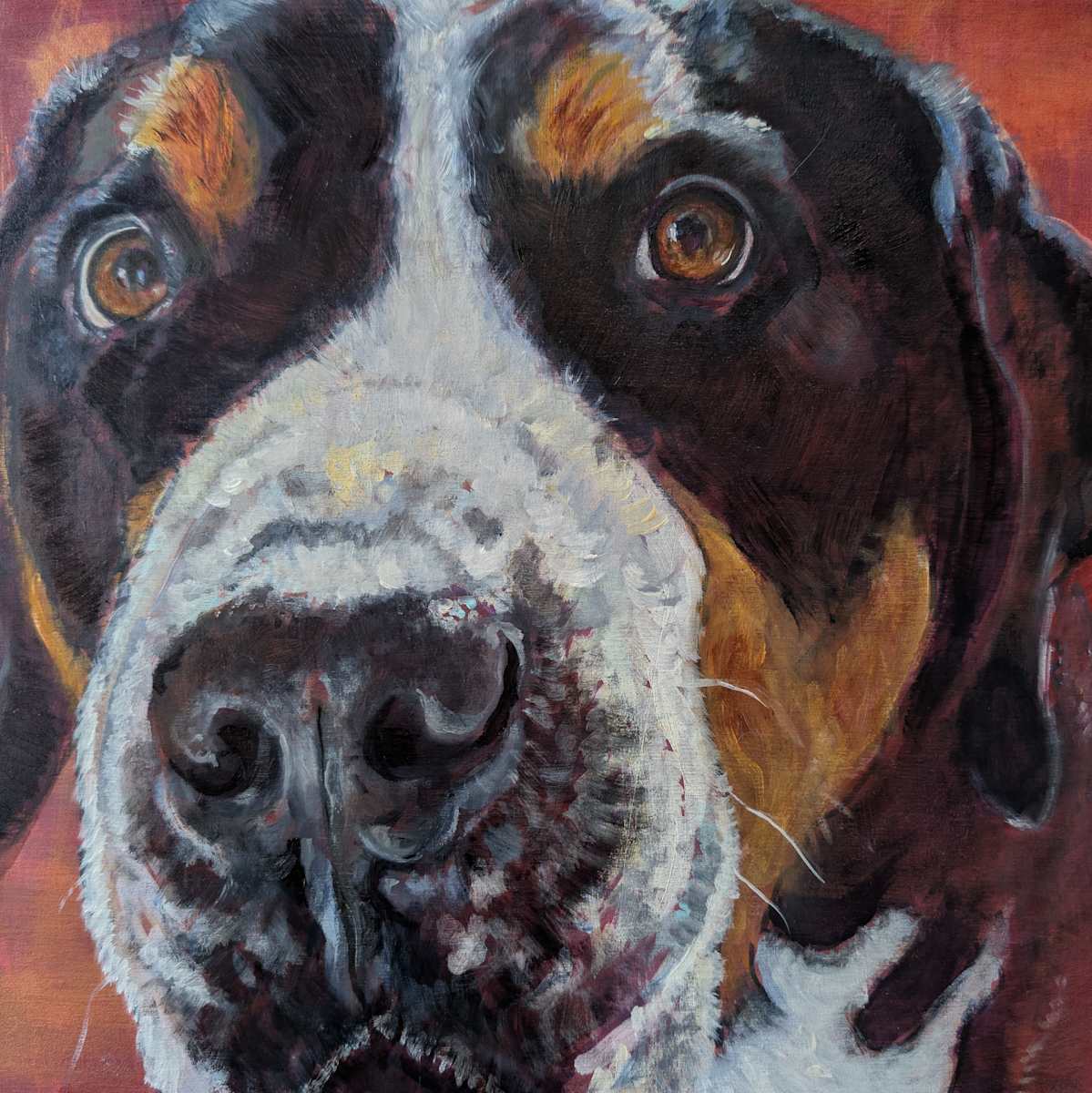 Chewie by Hanna Bordewijk  Image: Finished artwork