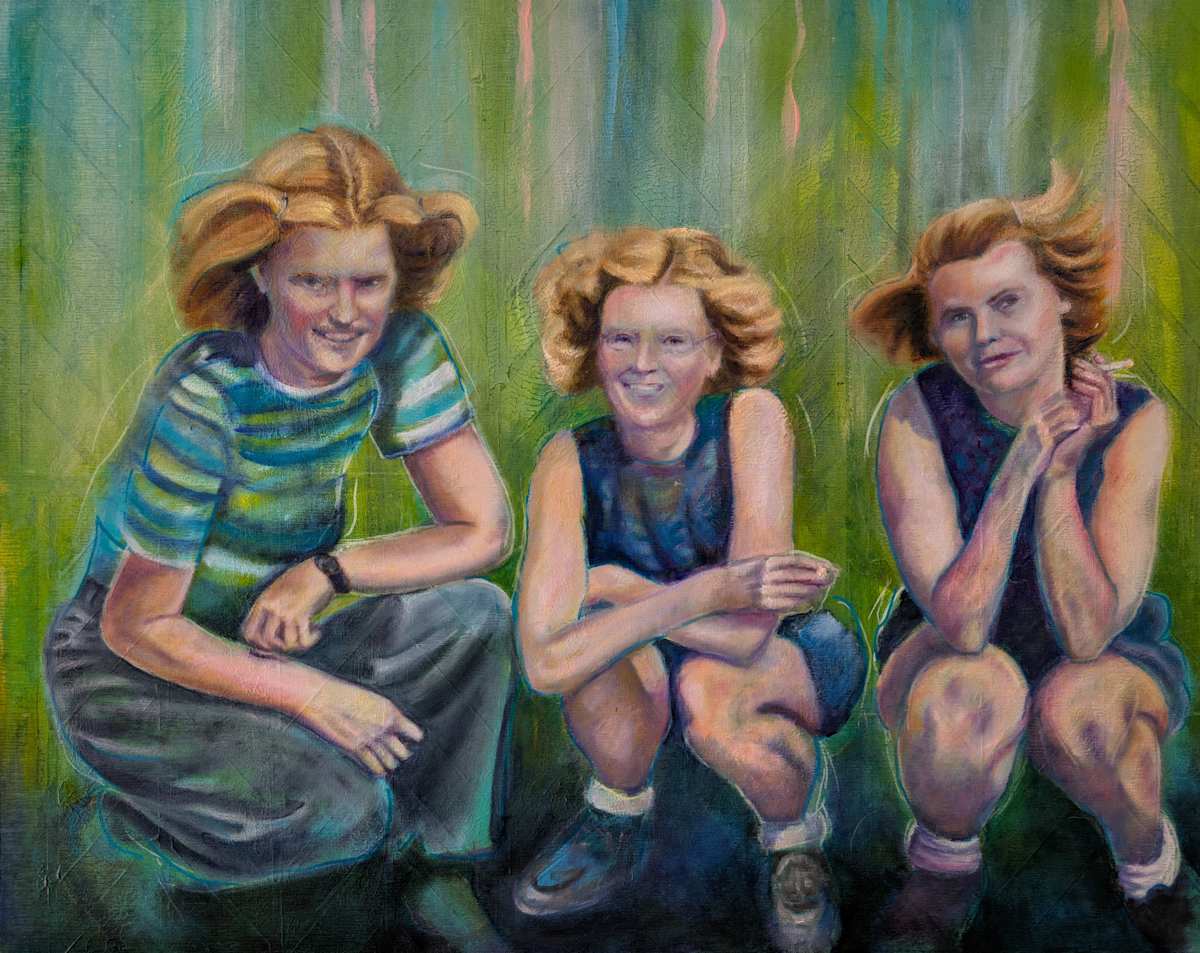Friends by Hanna Bordewijk  Image: Finished 'Friends'
