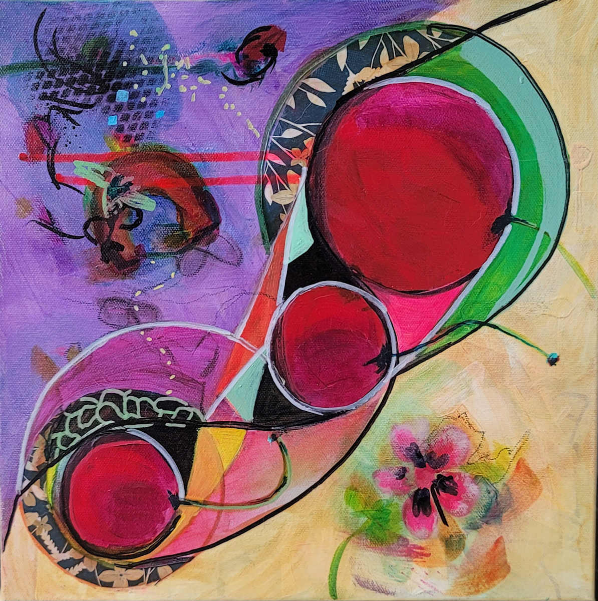 Cherry Illusion by Kim Denice Clark, International Fine Artist 