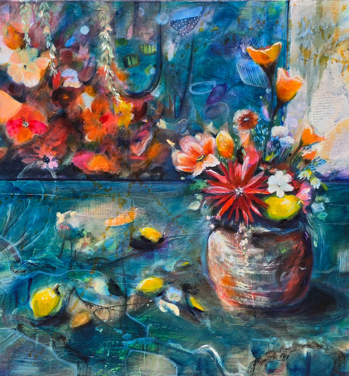 Garden to Canvas by Kim Denice Clark, International Fine Artist, Image 1.