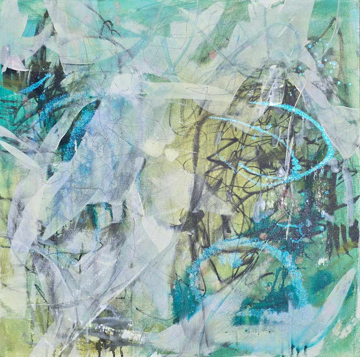 Below Sheer Nature by Kim Denice Clark, International Fine Artist, Image 1.