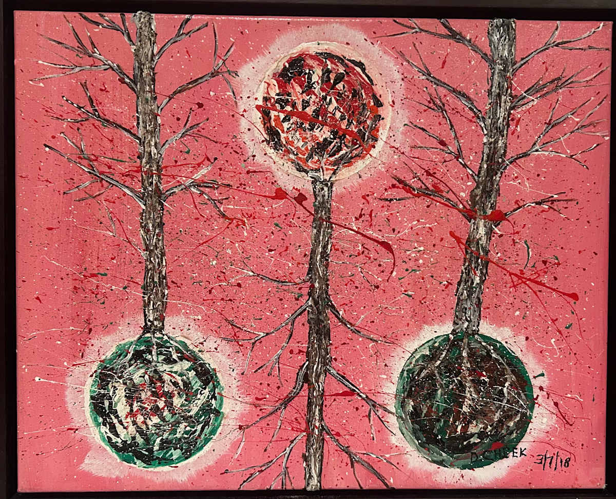 3 Orb Trees by Damen Cheek 