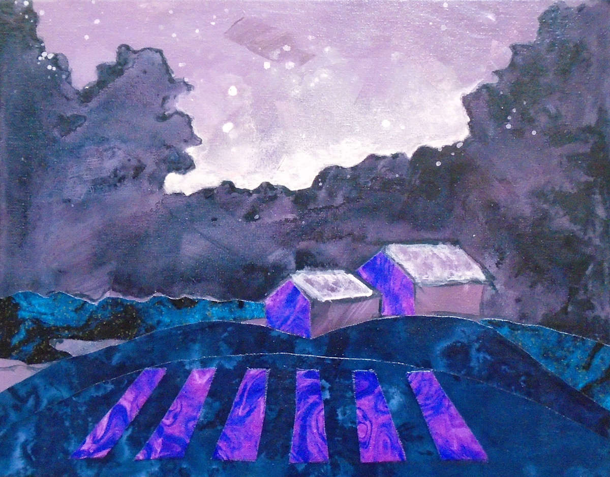 Evening Crosswalk by Mary Barton-Lech 