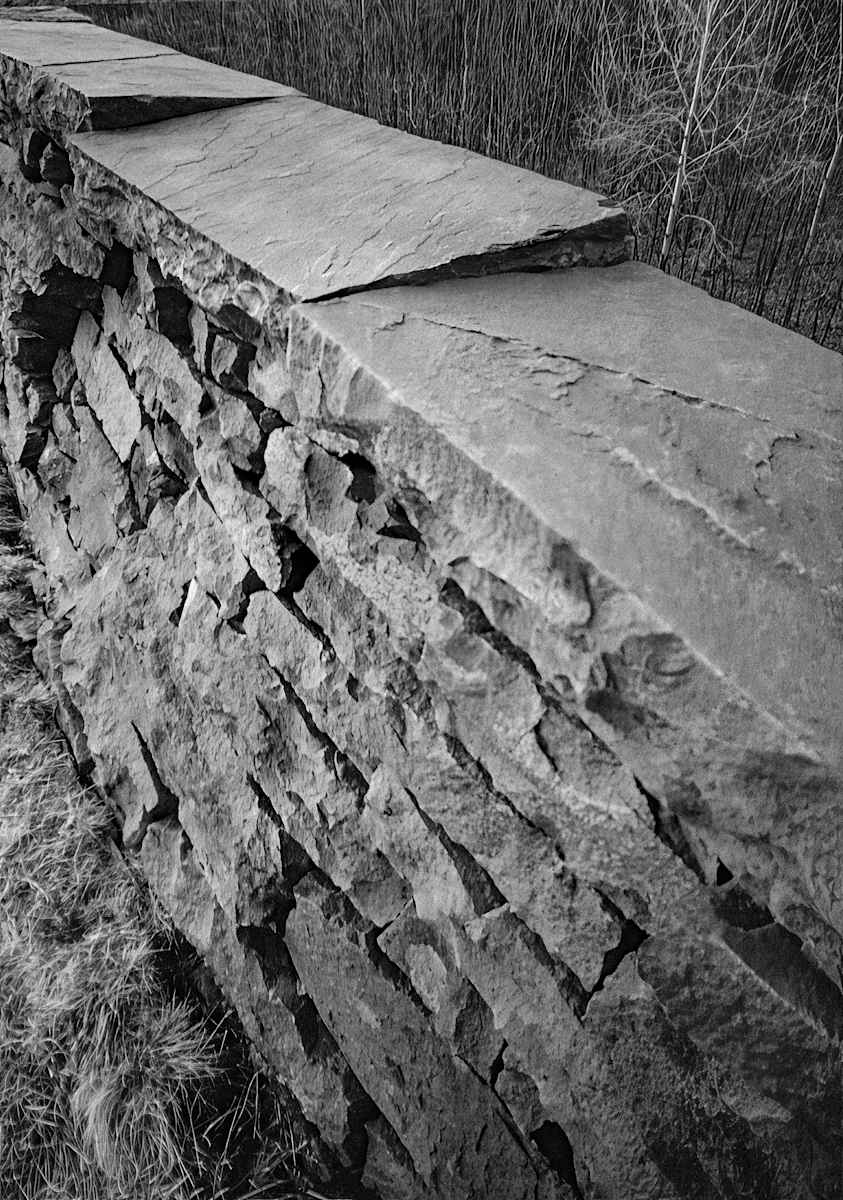 Ashokan Wall 1 by Raphael Warshaw 