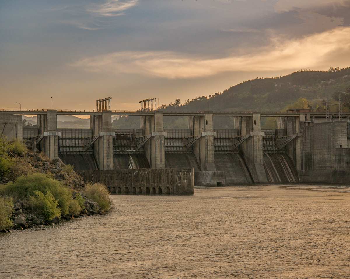 Rio Douro Hydro Plant by Raphael Warshaw 