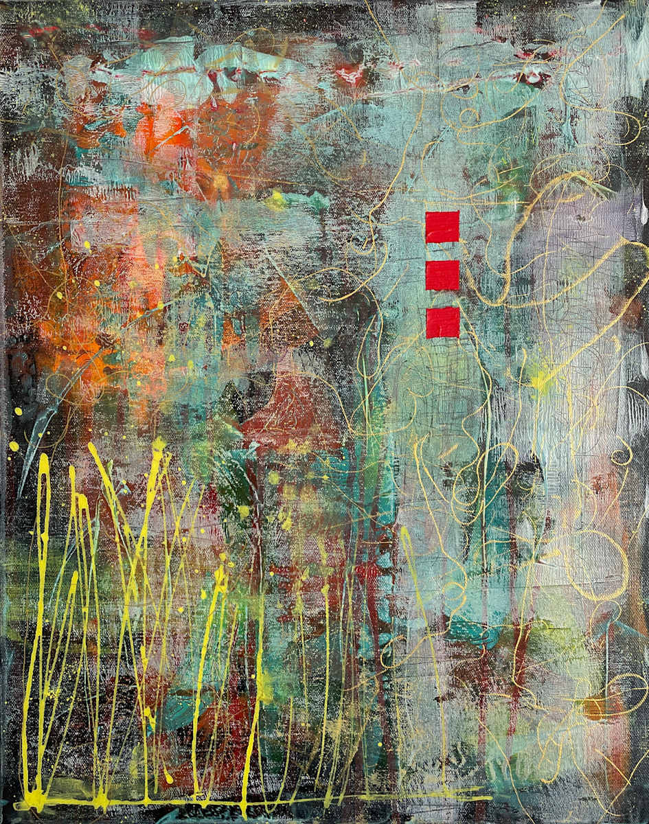 “Fireflies are out” by Zhanna Gertjejansen 