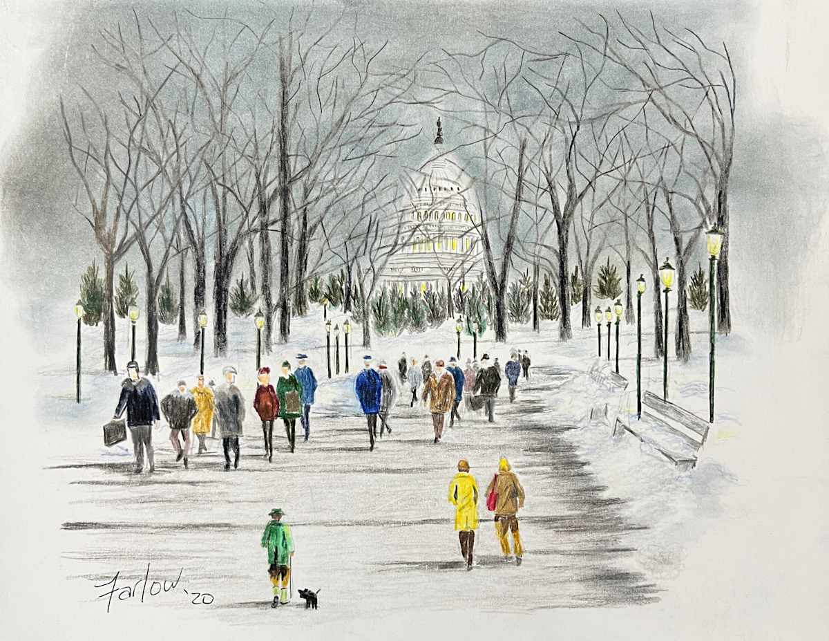 Washington Mall by Gary K. Farlow 