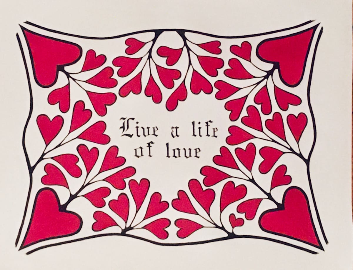 Live a Life of Love by Dana Rister 