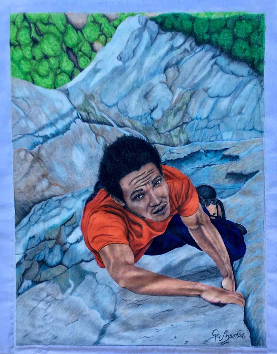 Struggle to Climb by R. Zumar 