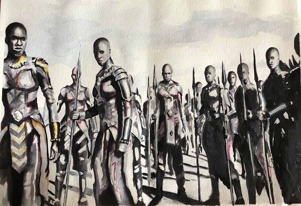 Black Panther by Harry "HEC" Ellis 