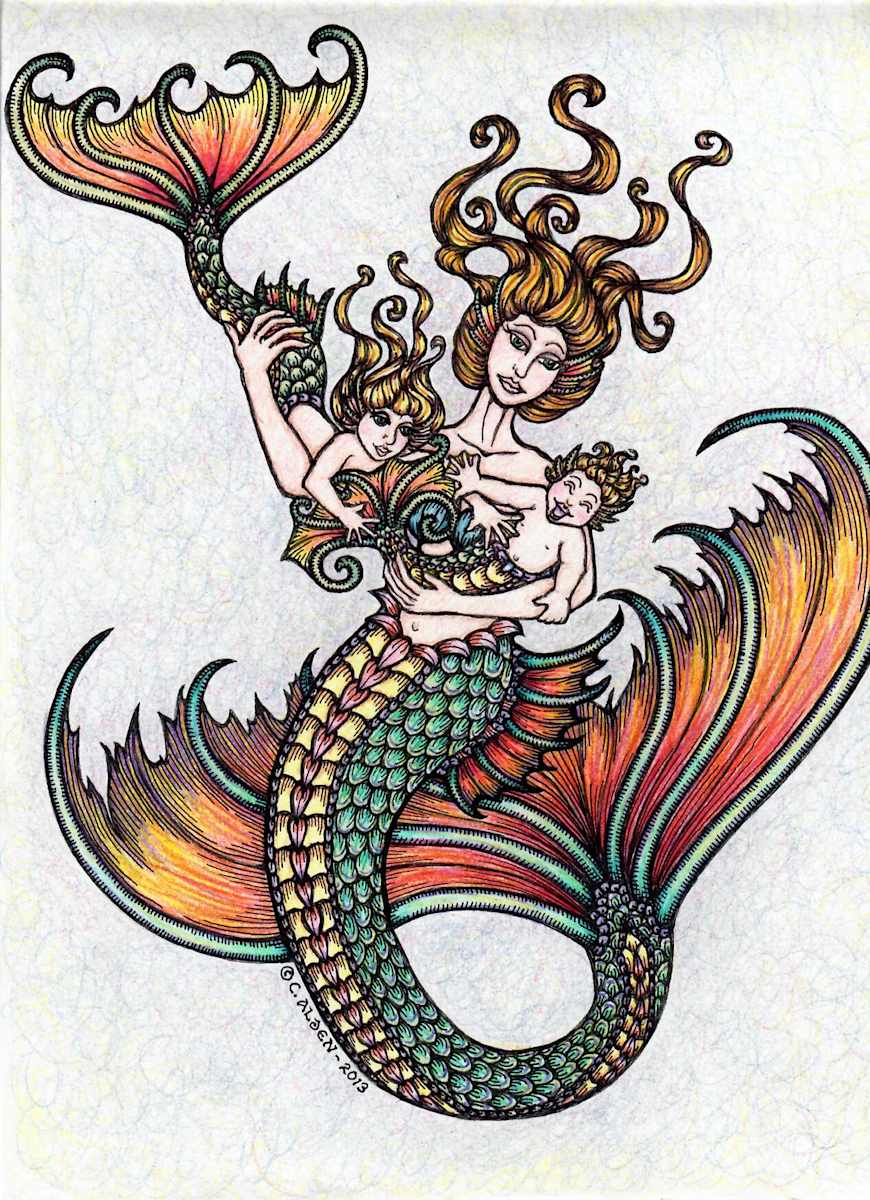 Mermaid by Carole Alden 