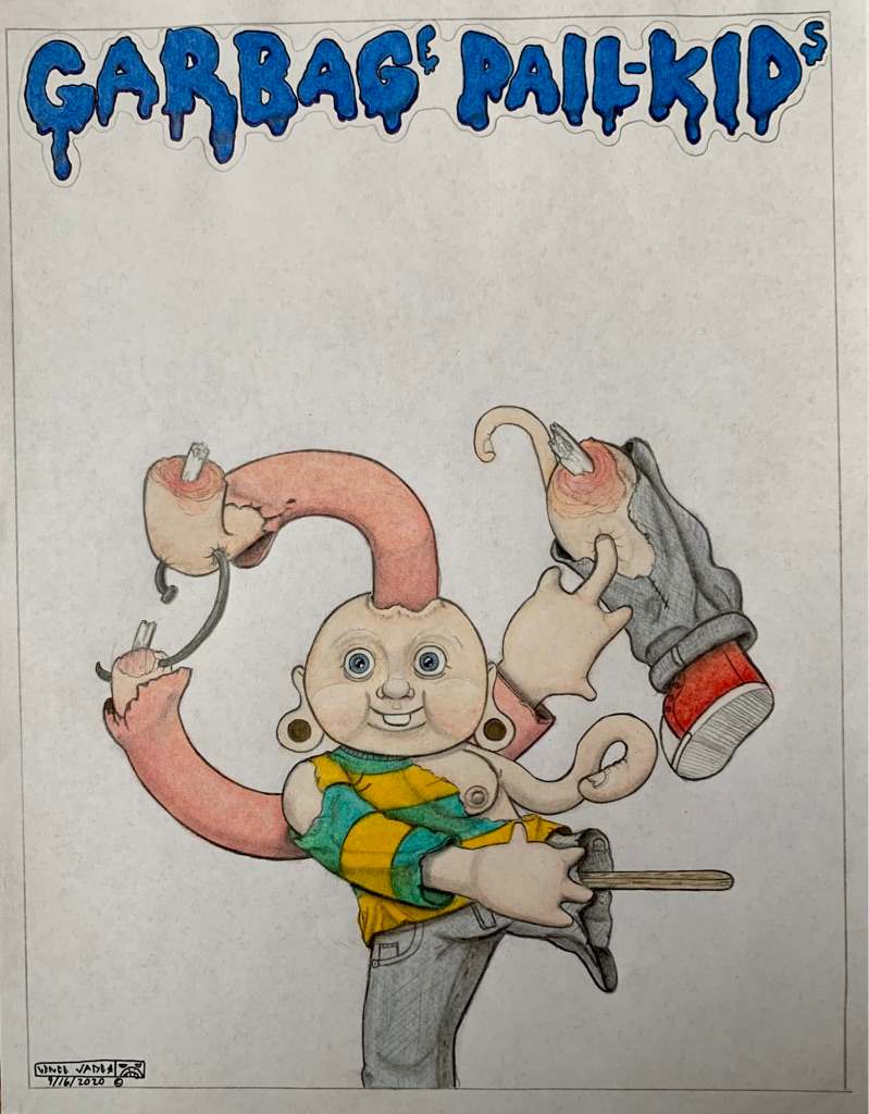 Garbage Pail Kids by Vince Vader 