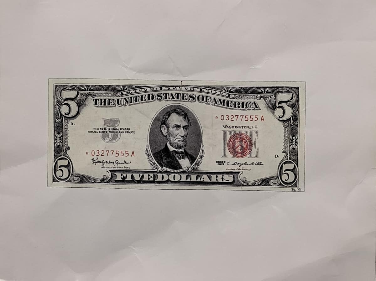The $5 Bill by Dillan Letellier 