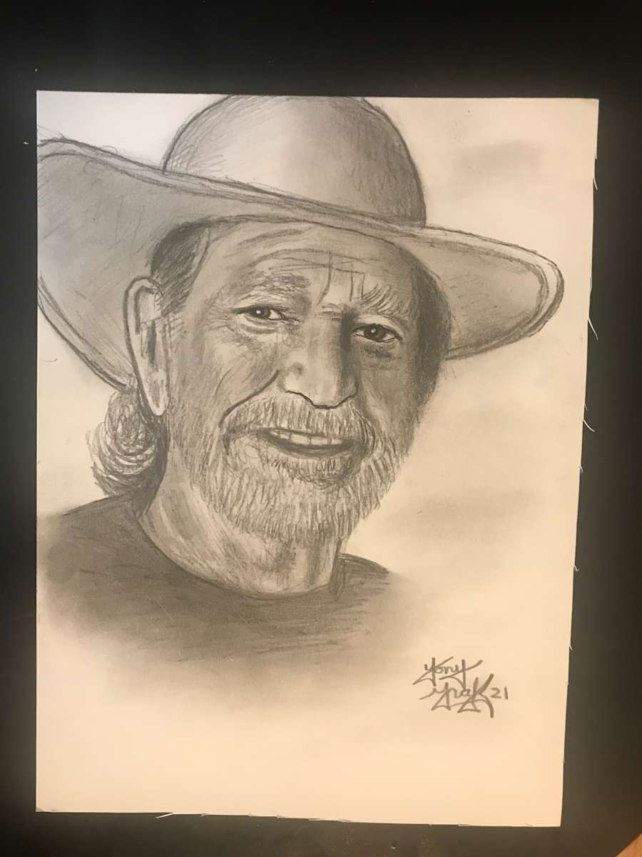 Willie Nelson by Tony Graff 