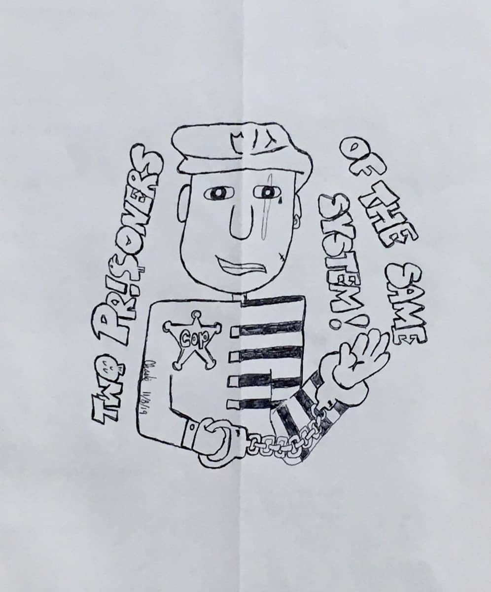 Two Prisoners of the Same System by Charles Castillo 