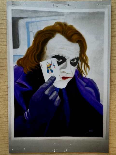 Heath Ledger's "Joker" by Scott Palmer 
