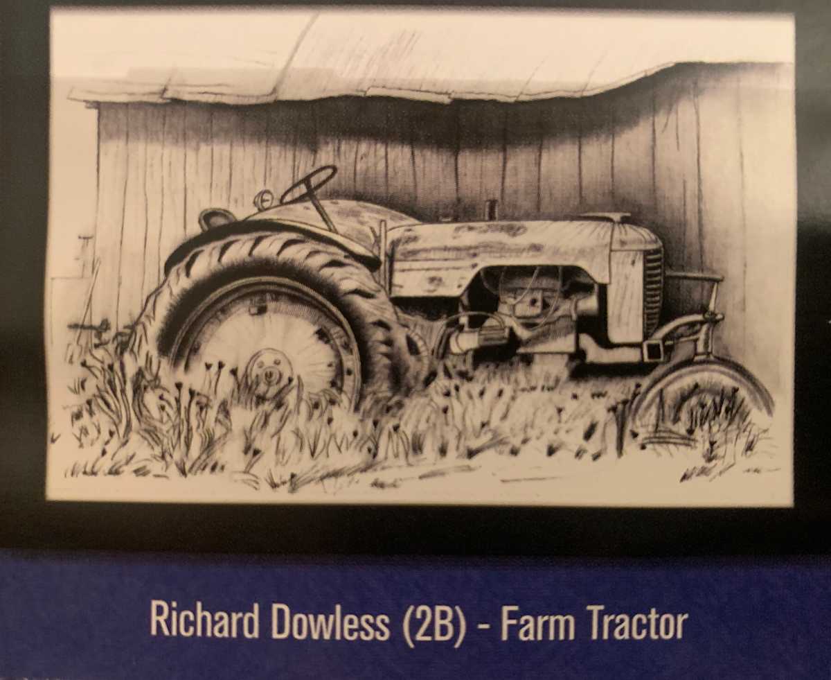 Farm Tractor by Richard Dowless 