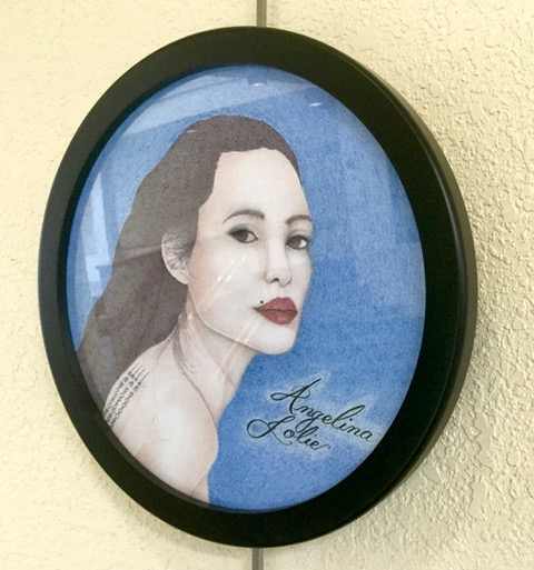 Angelina Jolie by Francisco Manzano 