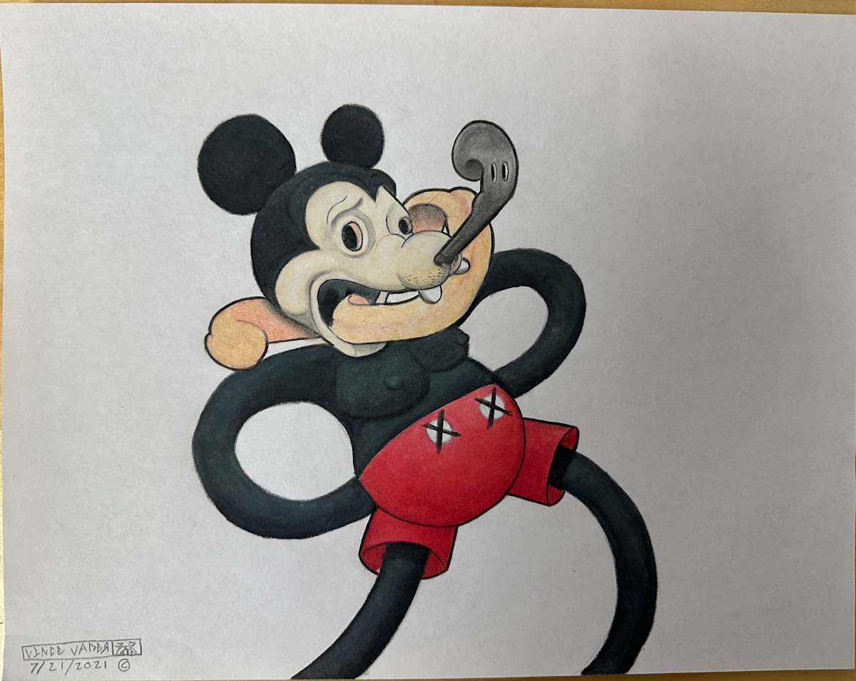 Sickey Mouse Sacrifice 2 by Vince Vader 