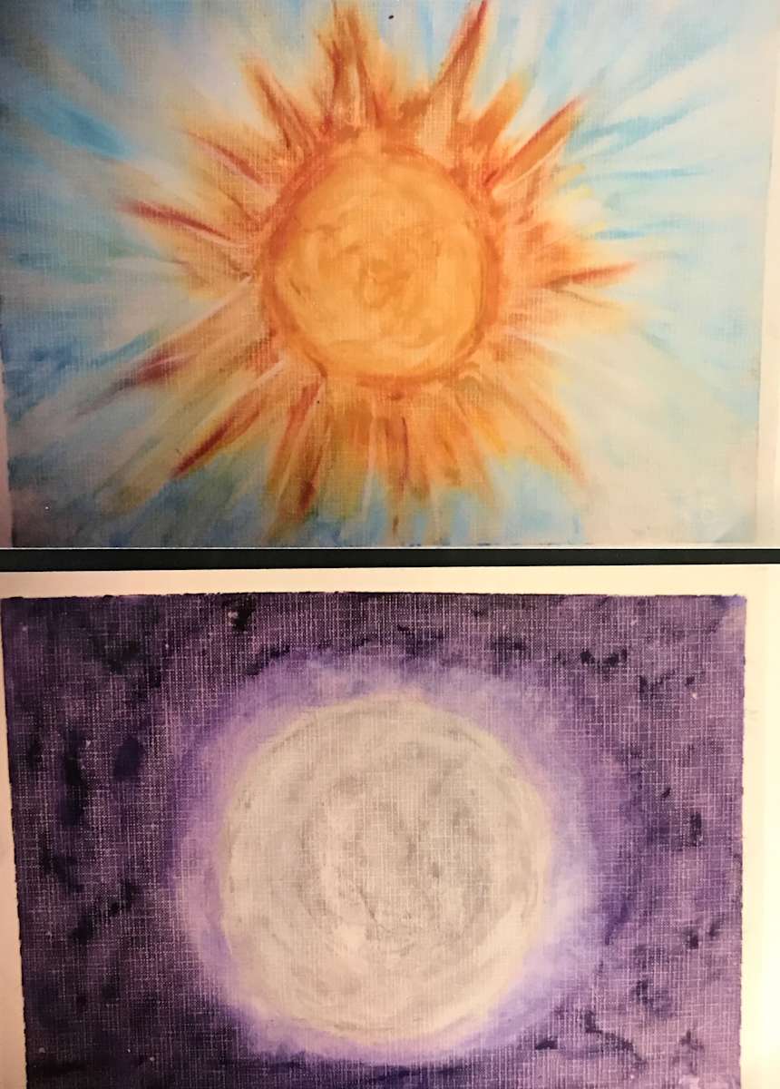 Here Comes the Sun & Luna Reina by Rick Luellen 