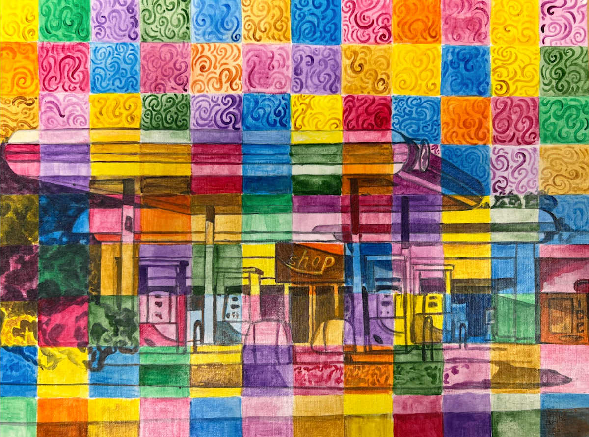 BP Gas Station by Brian Hindson 